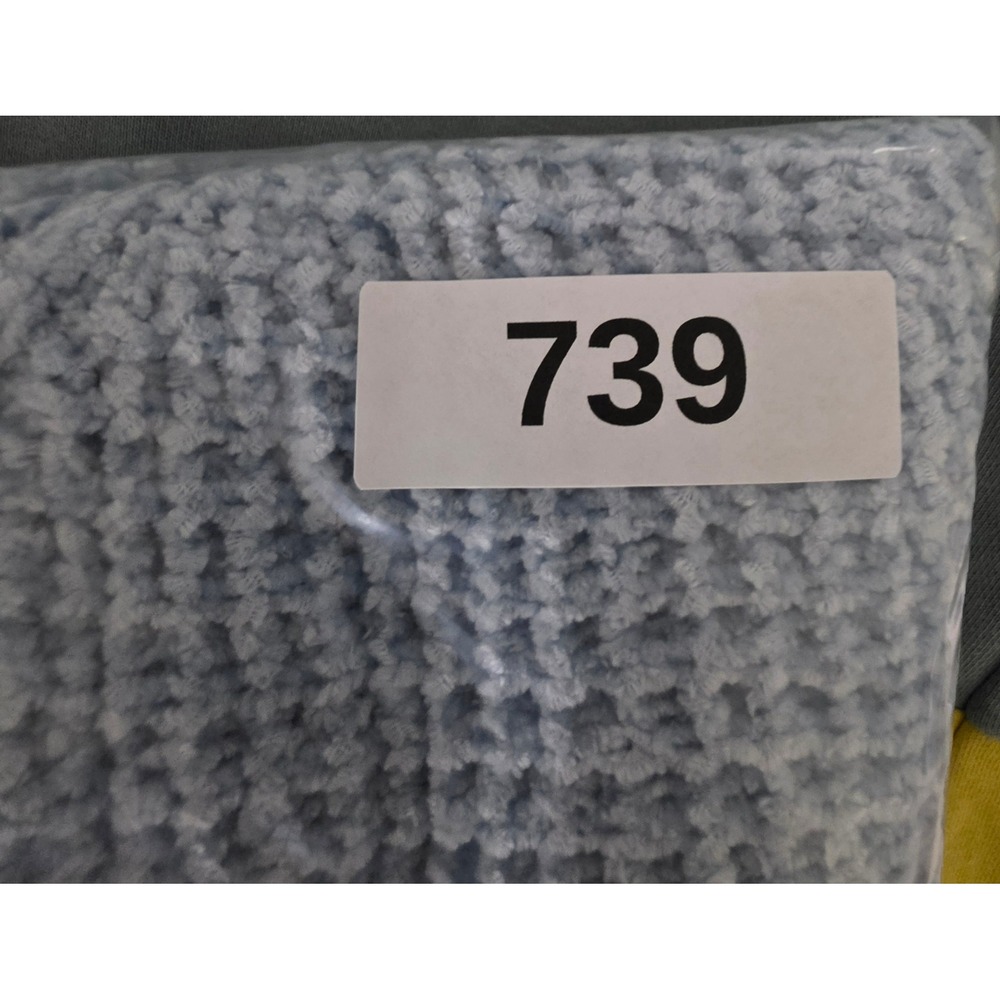 Altar'd State Sweater Womens Small Blue Chenille Waffle Knit Raglan Pullover - Picture 13 of 13